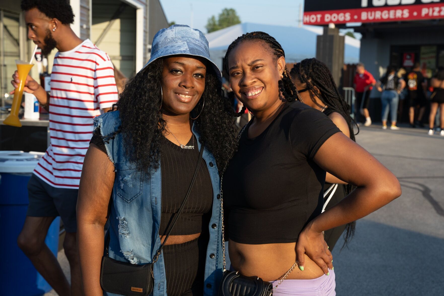 Chris Brown and Lil Baby at the Hollywood Casino Amphitheater
